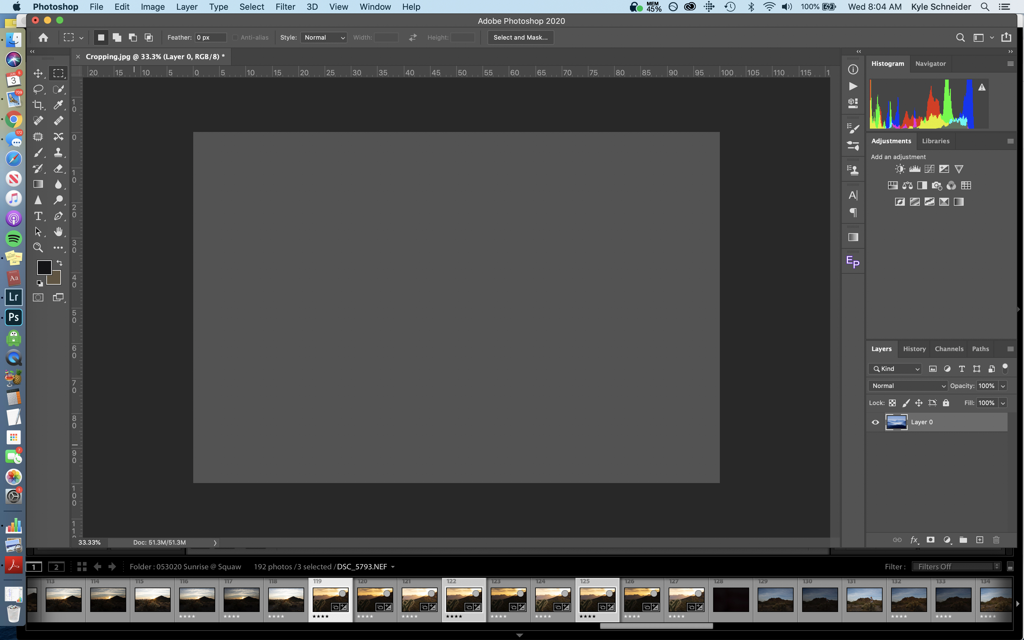screenshot of Adobe Photoshop